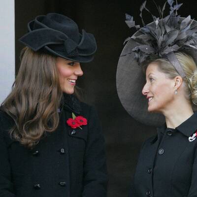 Volkstrauertag: Kate strahlte für William 