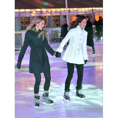 Pippa Middleton am Eis