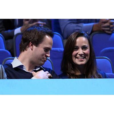 Pippa Middleton und ihre beiden Kavaliere