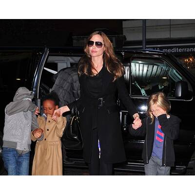 Angelina Jolie: Mit den Kids ins Kino