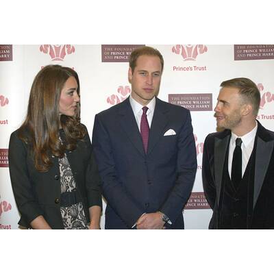 Die Royals bei Gary Barlow