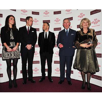 Die Royals bei Gary Barlow