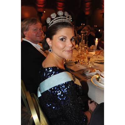 Schwedens Prinzessin strahlte in Stockholm.