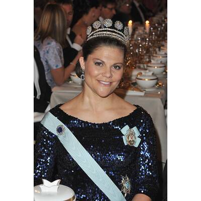 Schwedens Prinzessin strahlte in Stockholm.