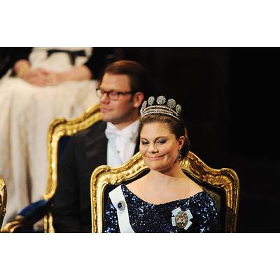 Schwedens Prinzessin strahlte in Stockholm.