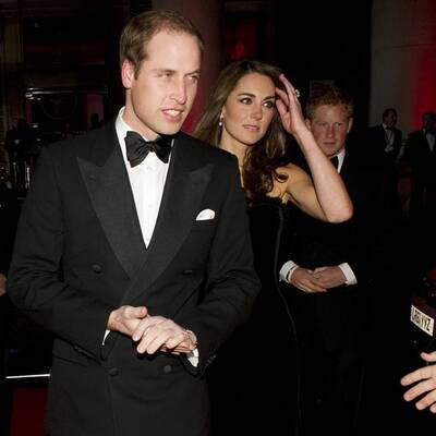 Kate,William & Harry beim Sun Military Awards-Ball.
