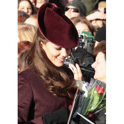 Kate strahlte bei royaler Messe