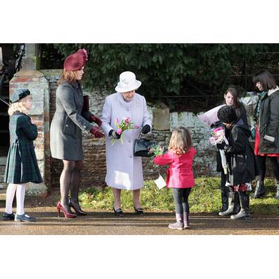 Kate strahlte bei royaler Messe