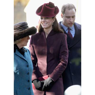 Kate strahlte bei royaler Messe