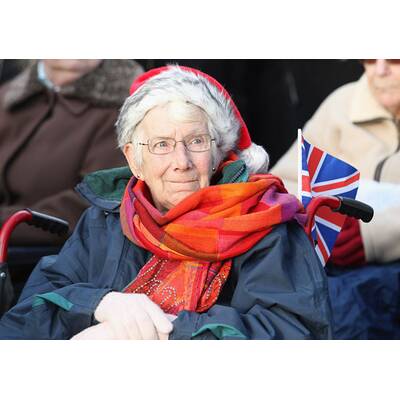 Kate strahlte bei royaler Messe