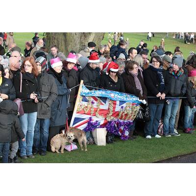 Kate strahlte bei royaler Messe