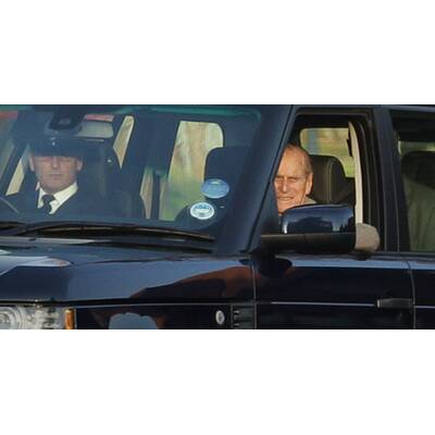 Der Herzog von Edinburgh ist wieder wohlauf...