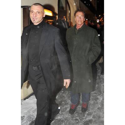 Arnold Schwarzenegger in Kitzbühel
