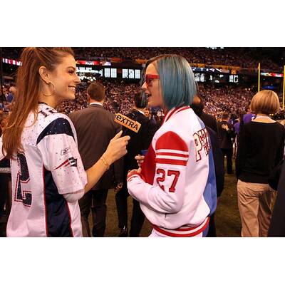 Stars beim Super Bowl