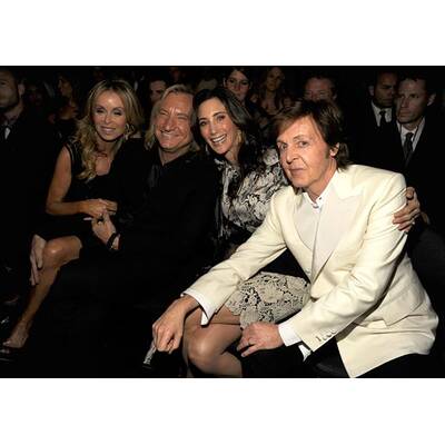 Paul McCartney: Der Küsserkönig der Grammys 2012