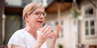 Gr&uuml;nen-Klubobfrau Leonore Gewessler