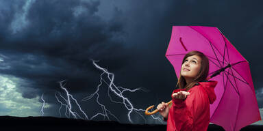 Die ganze Woche gehen Gewitter nieder