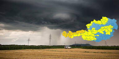 Schwere Gewitter im Anmarsch