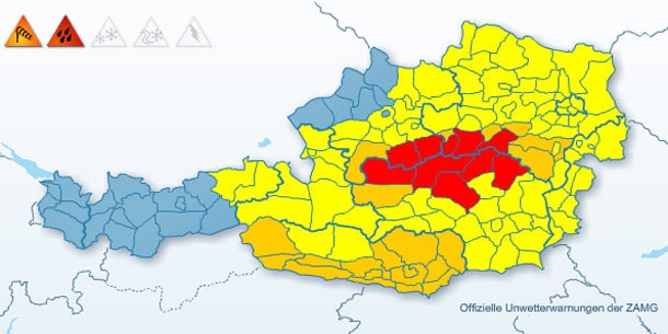 Orkan-Tief: Blackouts und Schäden im Süden