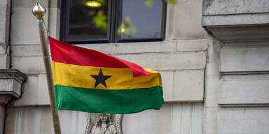 Ghana Flagge