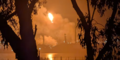 60 Meter hohe Flammen: Ölraffinerie brennt