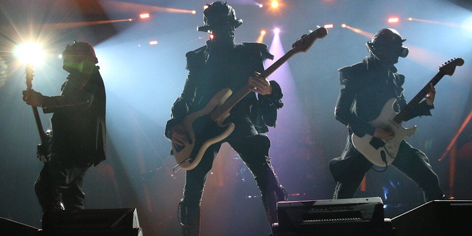 Ghost feierten eine Hardrock-Messe in Wien