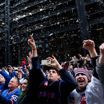 New York feiert seine Super Bowl-Helden