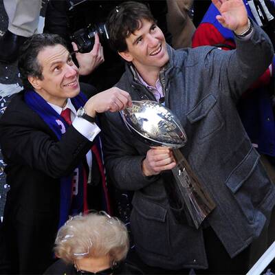 New York feiert seine Super Bowl-Helden