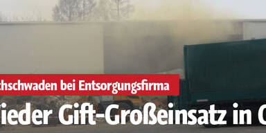 Wieder Brand bei Entsorgungsfirma