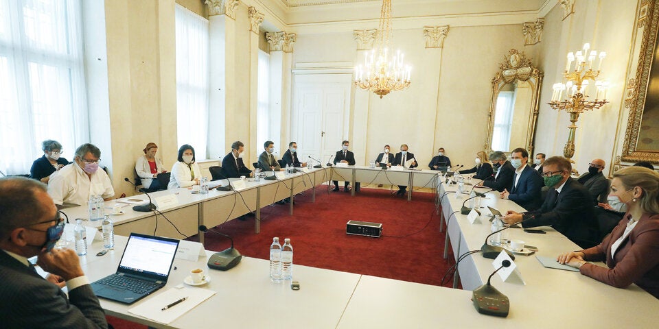 Hier tagt der Krisen-Gipfel im Kanzleramt zu Lockdown-Hilfsmaßnahmen