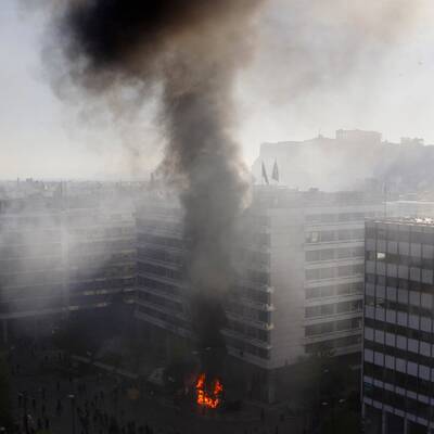 Athen brennt - Neue Protestwelle