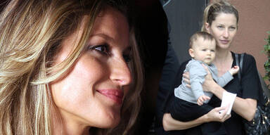 Gisele Bündchen und Baby