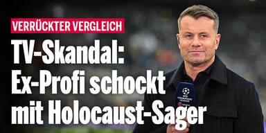 TV-Skandal: Ex-England-Profi schockt mit Holocaust-Sager