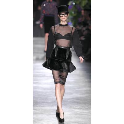 Domina-Look: Lack, Leder und Latex für den Herbst