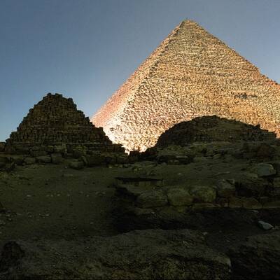 Skywalker besteigen Pyramiden von Gizeh
