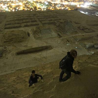 Skywalker besteigen Pyramiden von Gizeh