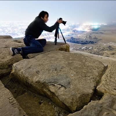 Skywalker besteigen Pyramiden von Gizeh
