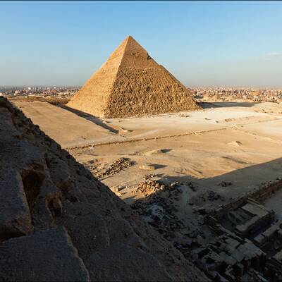 Skywalker besteigen Pyramiden von Gizeh