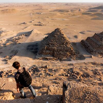 Skywalker besteigen Pyramiden von Gizeh