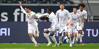 3:3 - Frankfurt verspielt Sieg gegen Gladbach