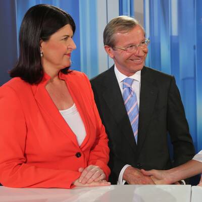 Abtritt von der politischen Bühne nach dem Wahldebakel von Salzburg.