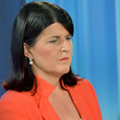 Abtritt von der politischen Bühne nach dem Wahldebakel von Salzburg.