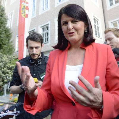 Abtritt von der politischen Bühne nach dem Wahldebakel von Salzburg.