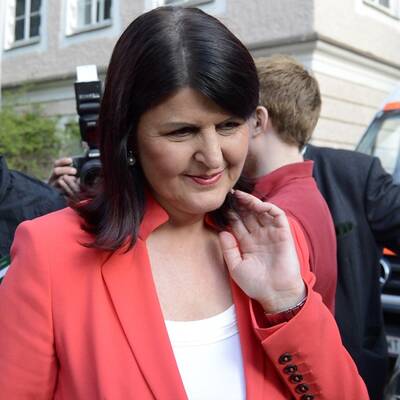 Abtritt von der politischen Bühne nach dem Wahldebakel von Salzburg.
