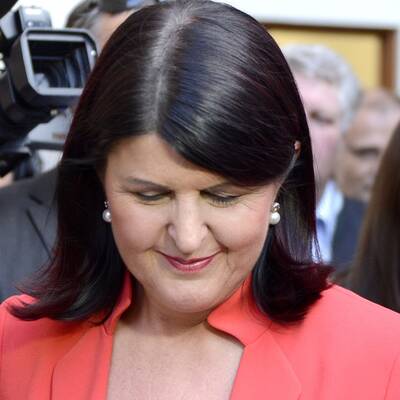 Abtritt von der politischen Bühne nach dem Wahldebakel von Salzburg.