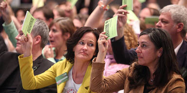 Glawischnig mit 94 Prozent best&auml;tigt