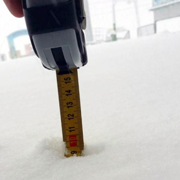 Kaltfront bringt Schnee und Regen