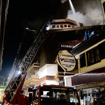 Das Feuer brach in der Sauna aus