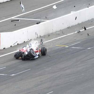 Schwerer Unfall von Timo Glock in Hockenheim