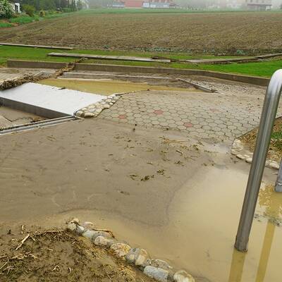 Überschwemmungen in Ost-Österreich